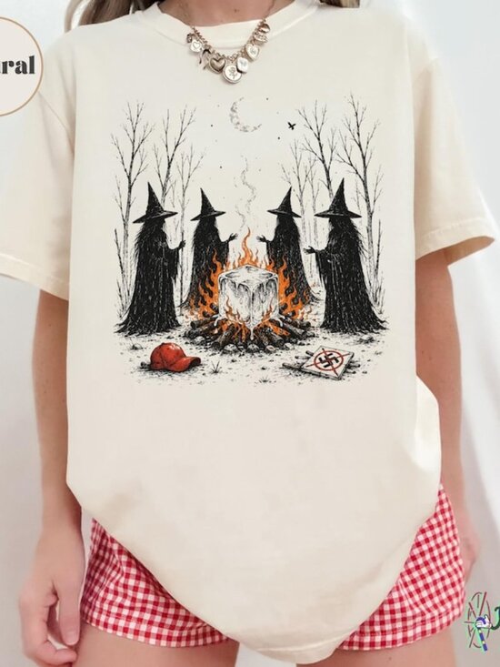 Other - Subtle Anti Trump Graphic Liberal Halloween Shirt